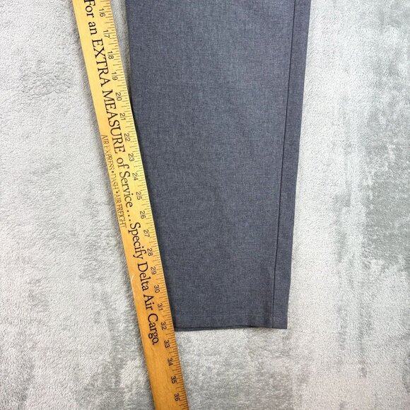 TRAVIS MATHEW Mens Performance Golf Tapered Fit Stretch Grey Flat Front Pants - Picture 7 of 7